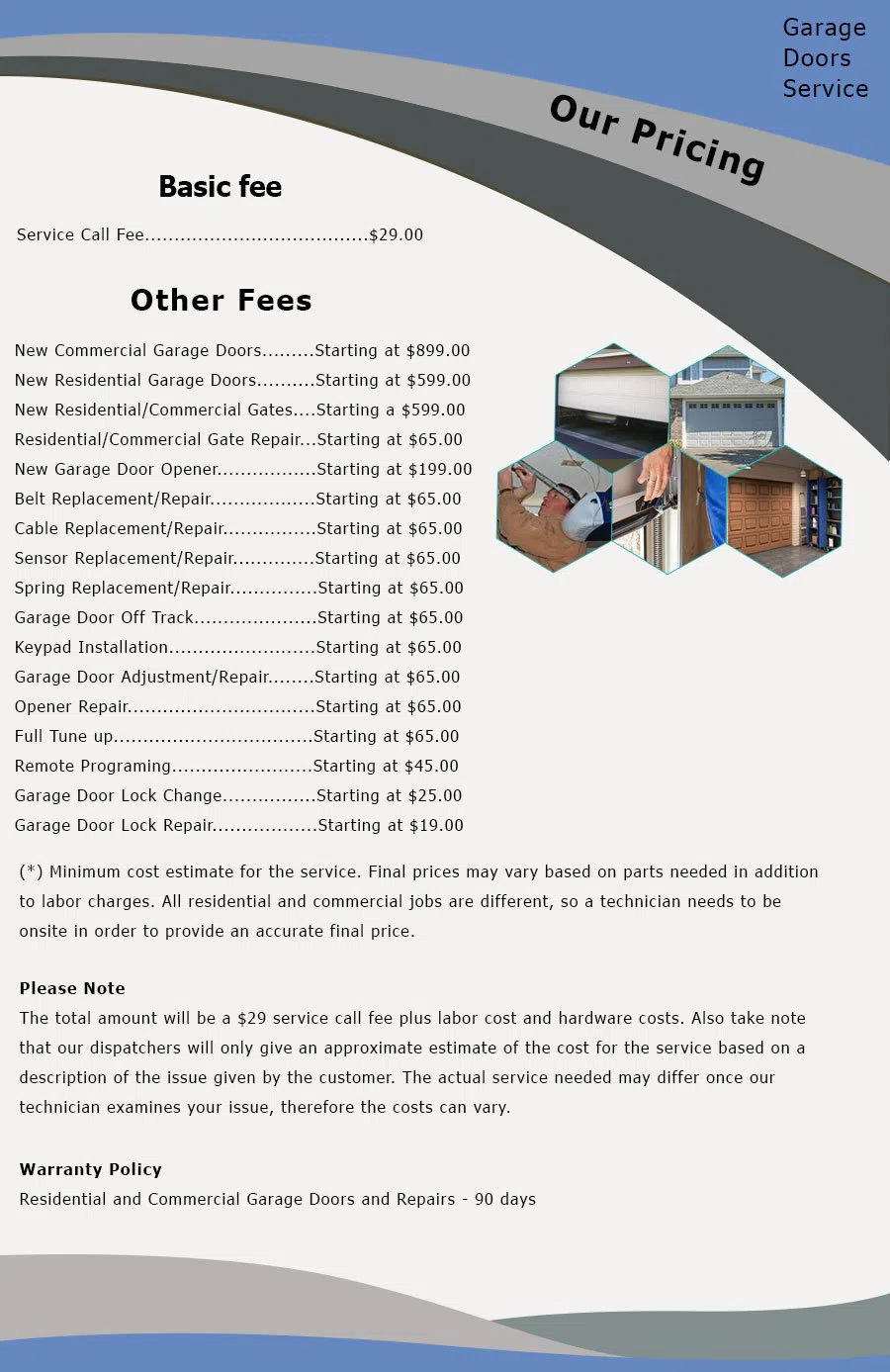 Security Garage Doors Humble, TX 281-845-7178